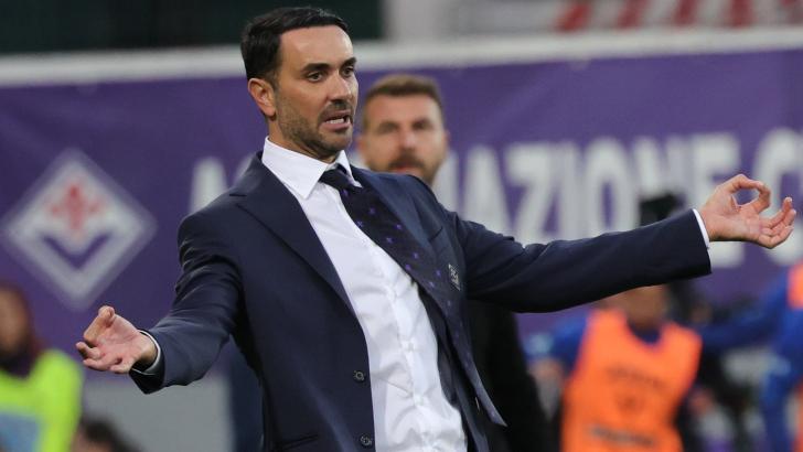 Fiorentina coach Raffaelle Palladino
